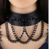 Joy Jewels Collier à pointes Piky Noir